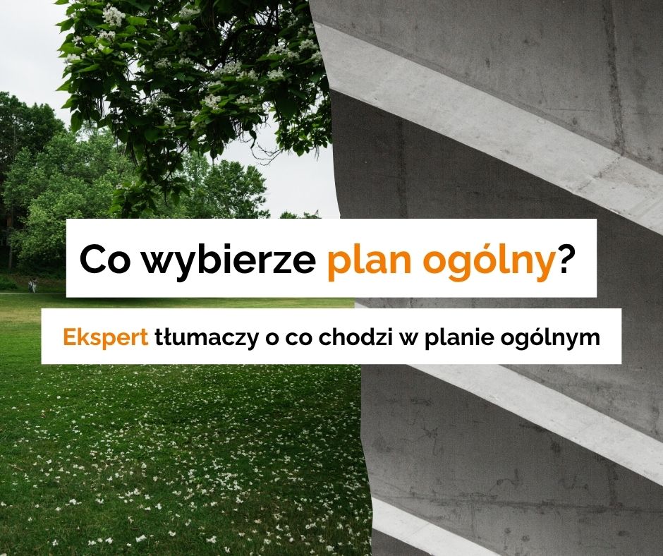 Spotkanie z ekspertem o planie ogólnym - co wybierze plan ogólny - drzewa czy betonoza.