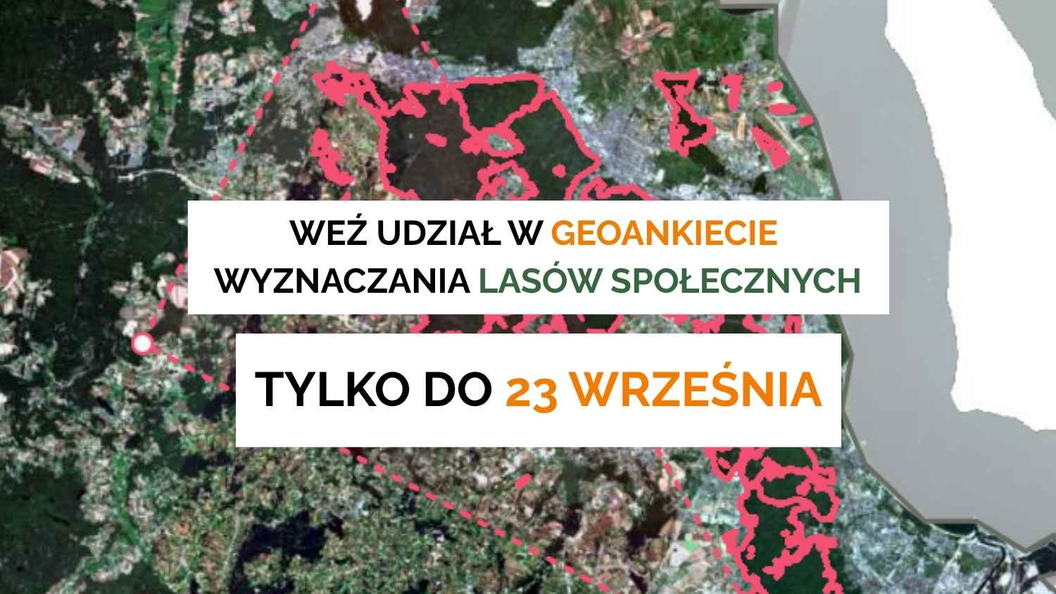 Weź udział w geoankiecie lasów społecznych, tylko do 23 września !
